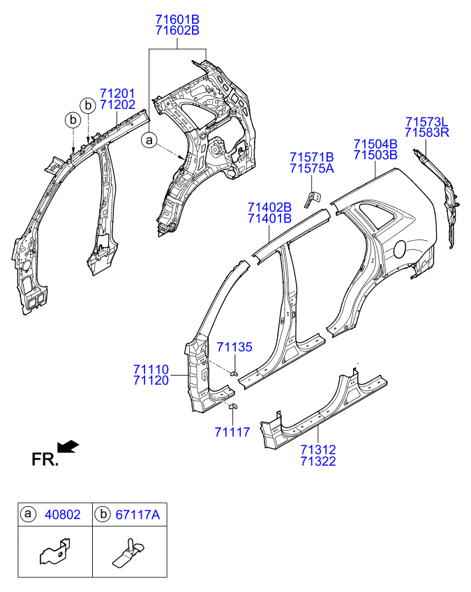 PANEL - REAR DOOR