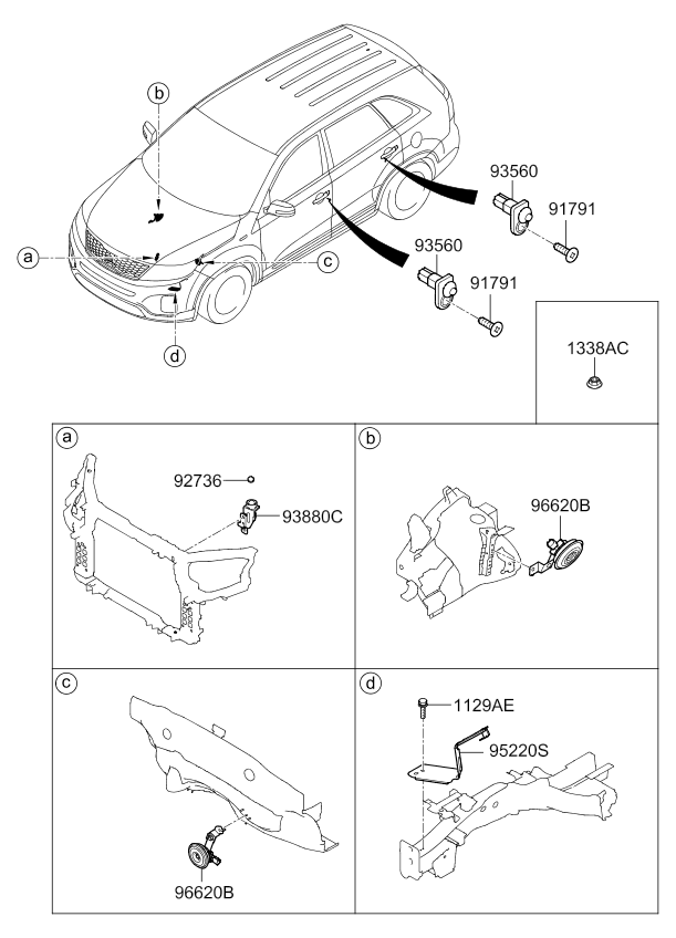 A/C SYSTEM - COOLER LINE, REAR