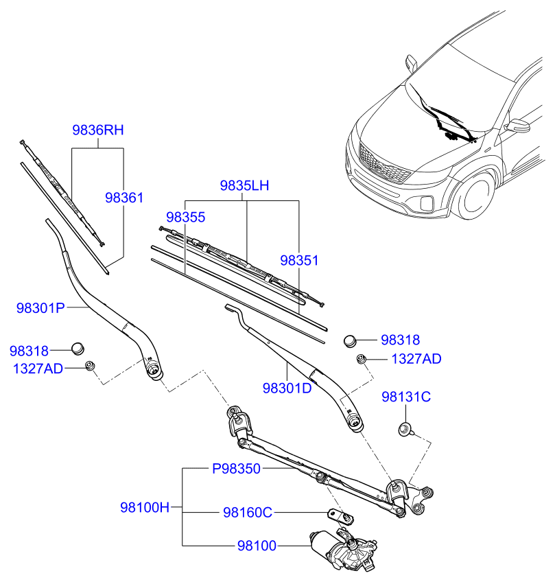 A/C SYSTEM - COOLER LINE, REAR