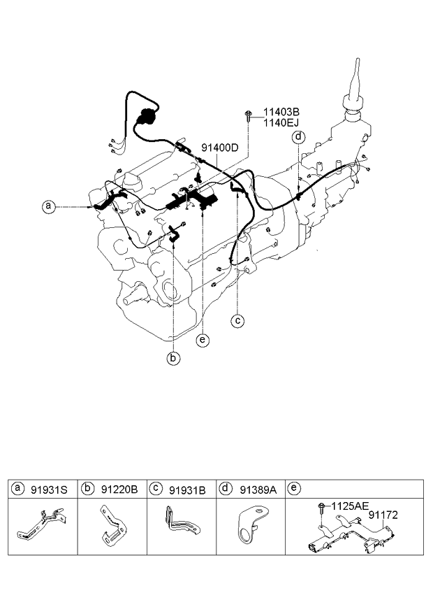 A/C SYSTEM - COOLER LINE, FRONT