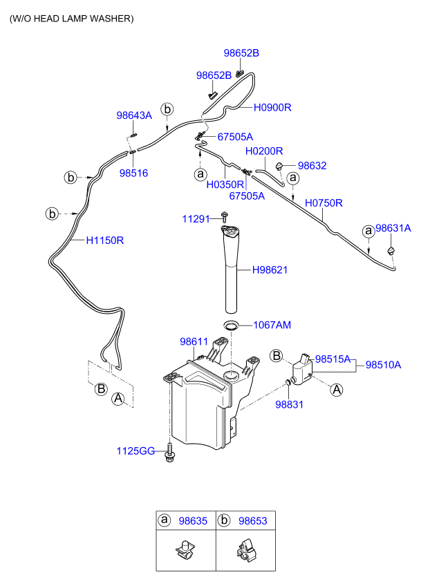 A/C SYSTEM - COOLER LINE, FRONT