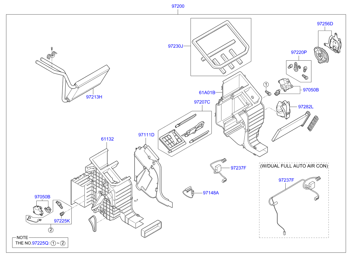 A/C SYSTEM - COOLER LINE, FRONT