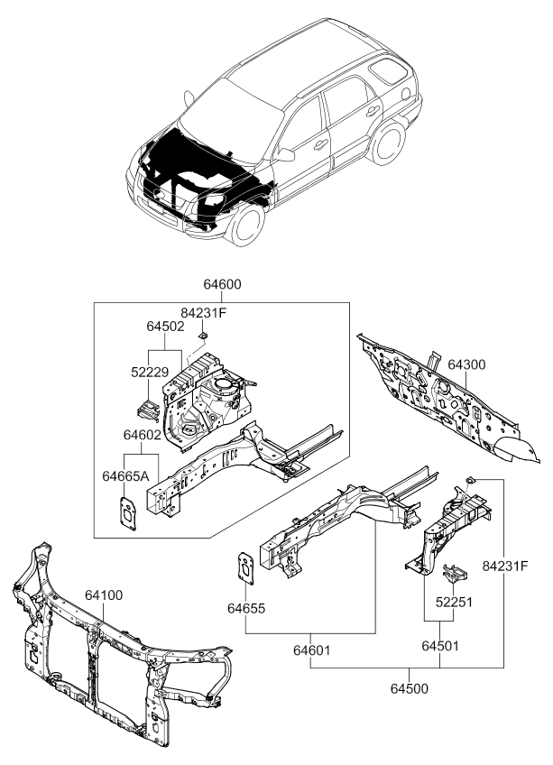 PANEL - REAR DOOR