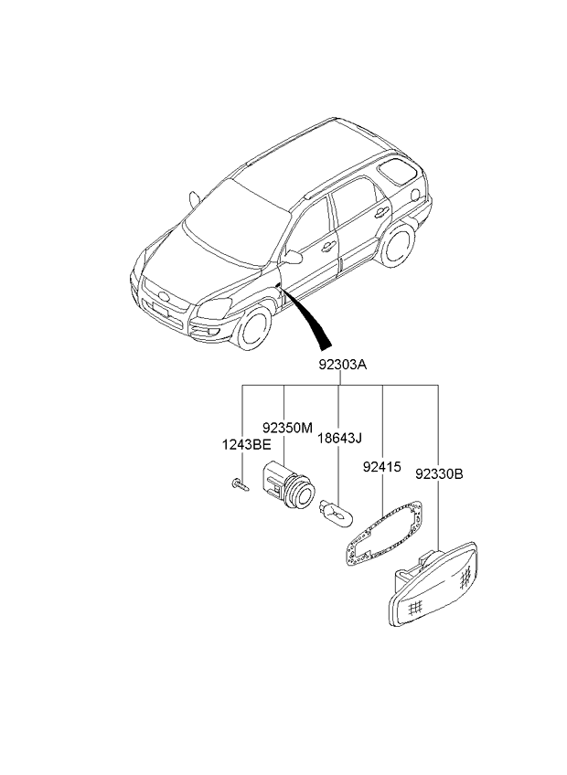 A/C SYSTEM - COOLER LINE, FRONT