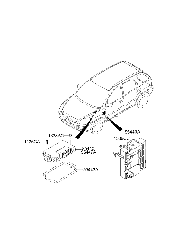 A/C SYSTEM - COOLER LINE, FRONT