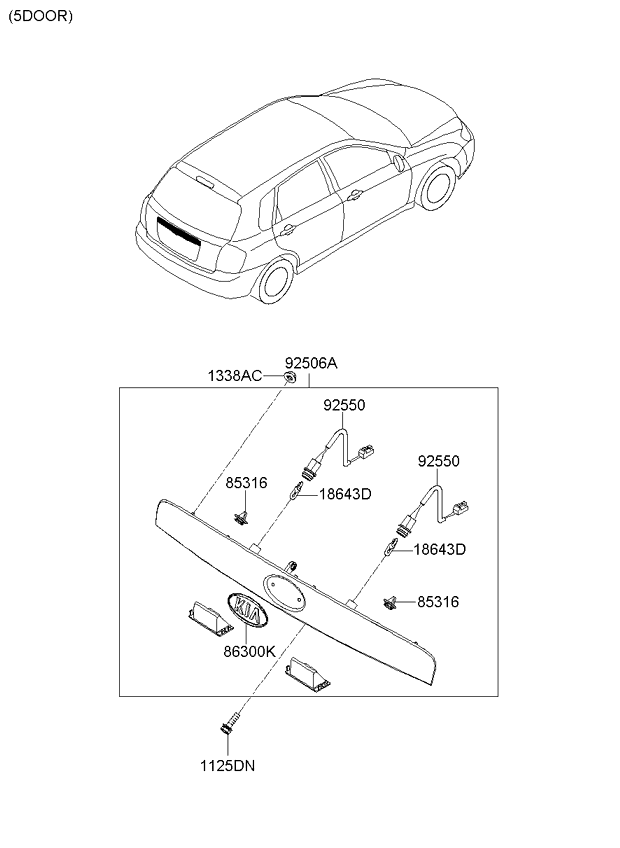 A/C SYSTEM - COOLER LINE, FRONT