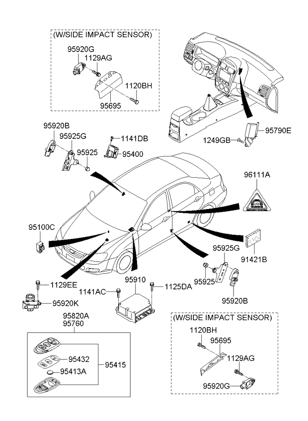 A/C SYSTEM - COOLER LINE, FRONT