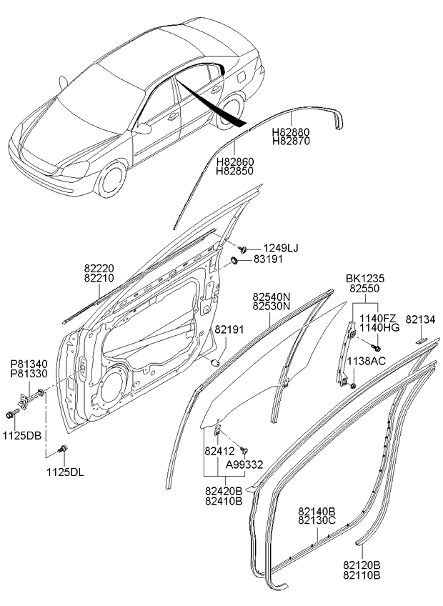 PANEL - TRUNK LID & LOCKING SYSTEM - TRUNK LID