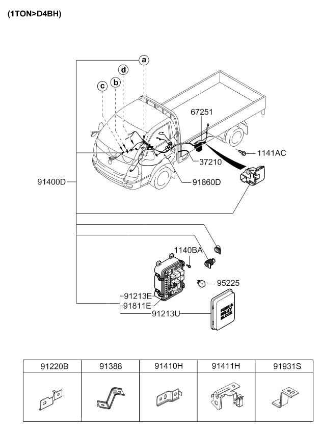 A/C SYSTEM - COOLER LINE, FRONT