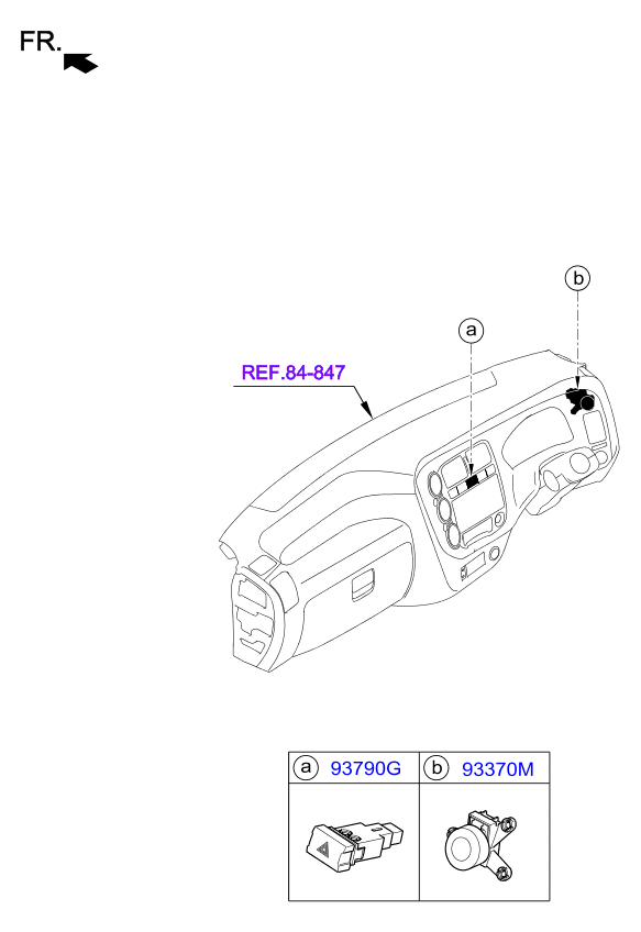 A/C SYSTEM - COOLER LINE, FRONT