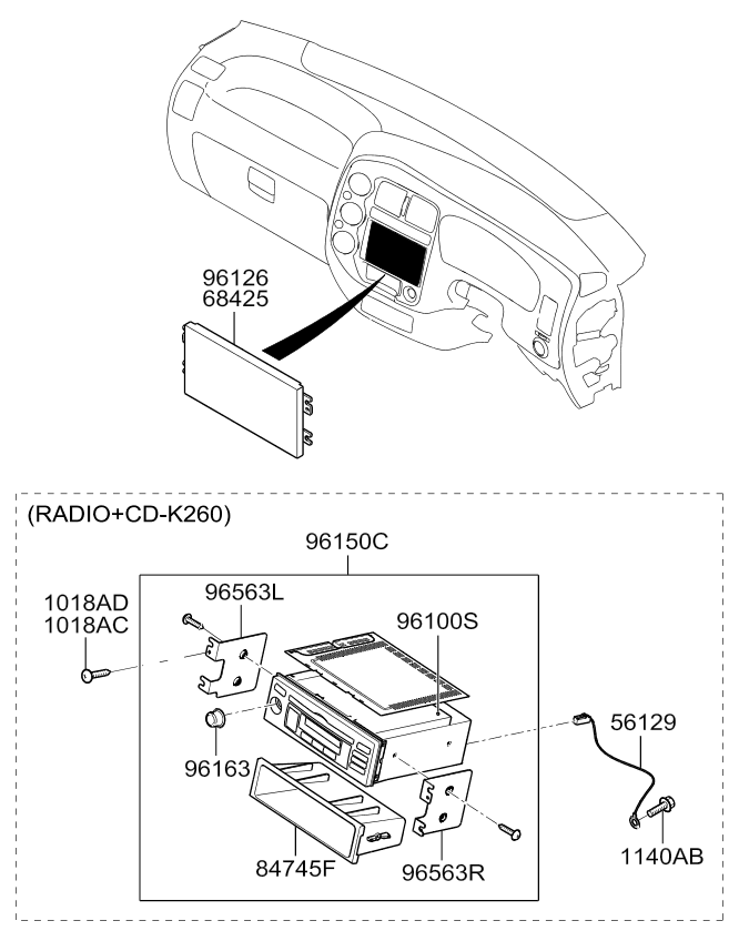 A/C SYSTEM - COOLER LINE, FRONT