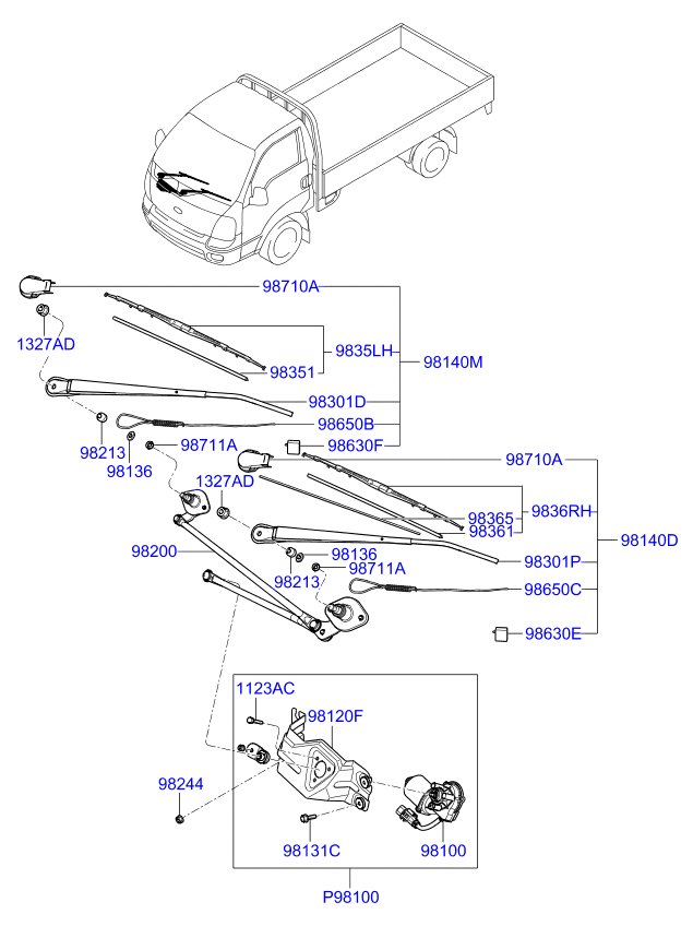 A/C SYSTEM - COOLER LINE, FRONT