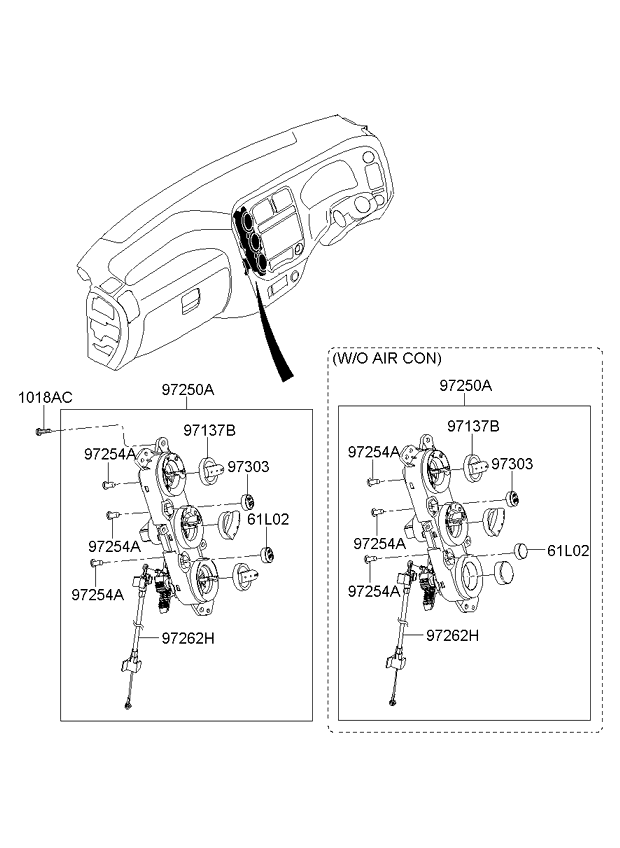 A/C SYSTEM - COOLER LINE, FRONT