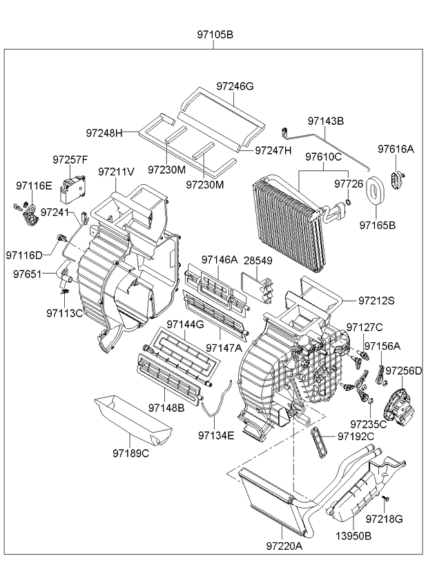 A/C SYSTEM - COOLER LINE, FRONT