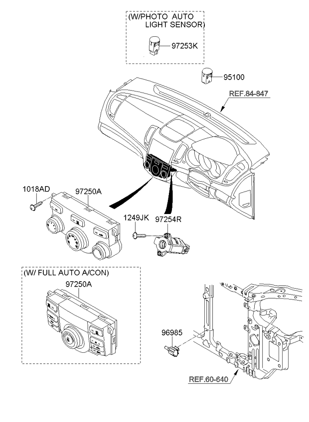 A/C SYSTEM - COOLER LINE, FRONT