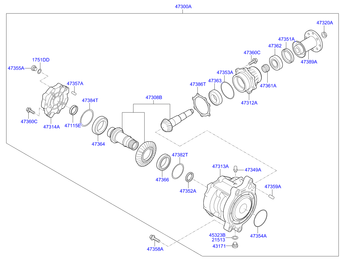 DRIVE SHAFT (REAR)