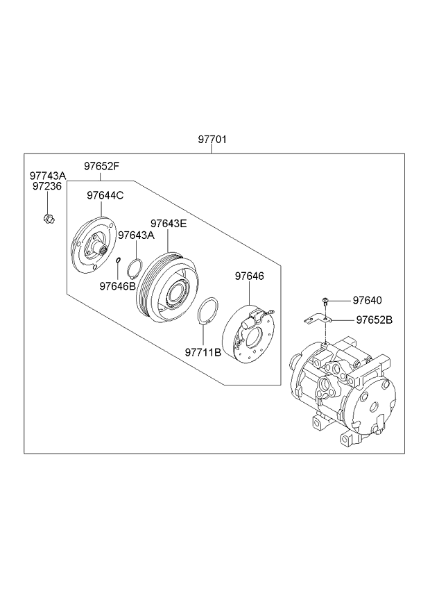 A/C SYSTEM - COOLER LINE, REAR