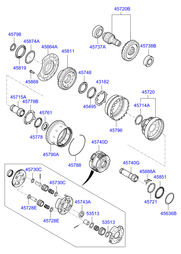 DRIVE SHAFT ASSY - REAR