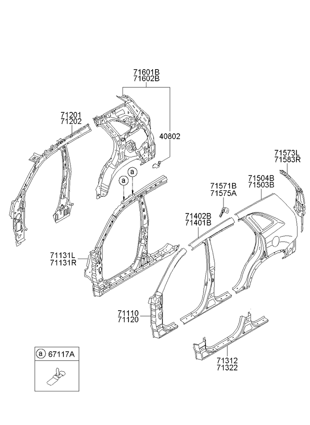 PANEL - REAR DOOR