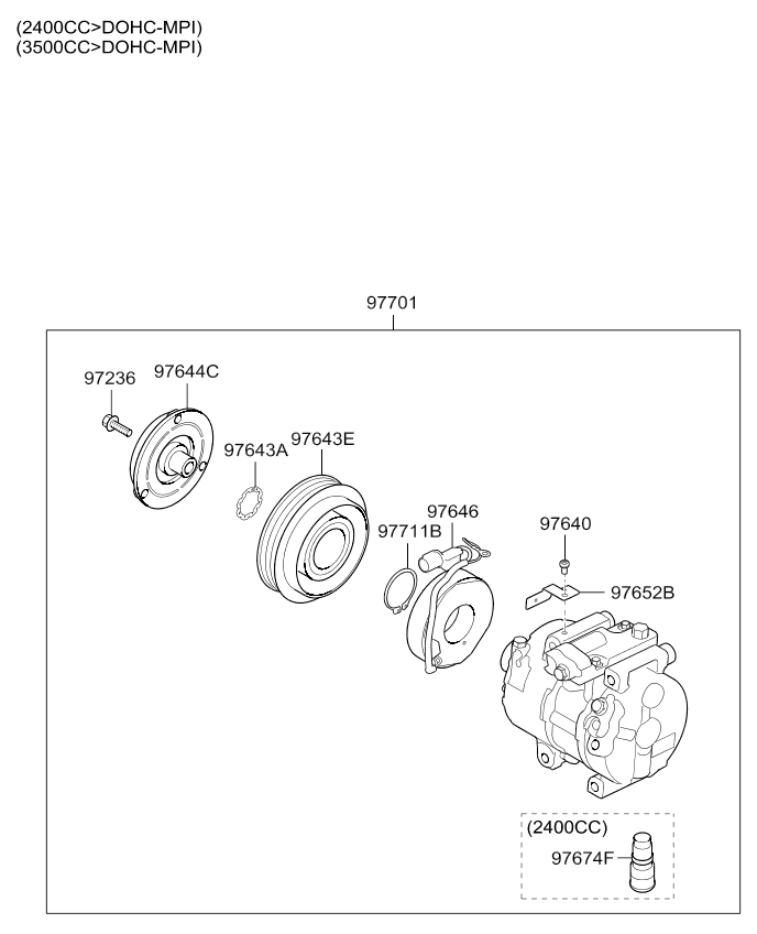 A/C SYSTEM - COOLER LINE, REAR