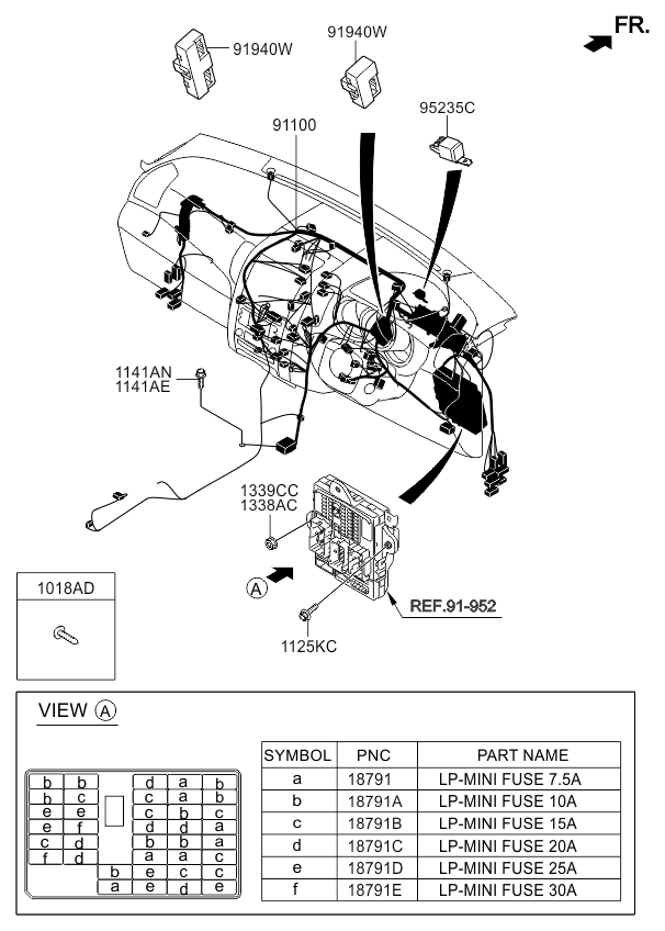 A/C SYSTEM - COOLER LINE, REAR