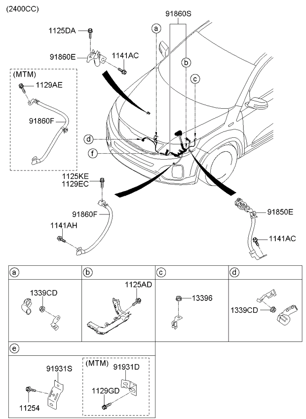 A/C SYSTEM - COOLER LINE, REAR