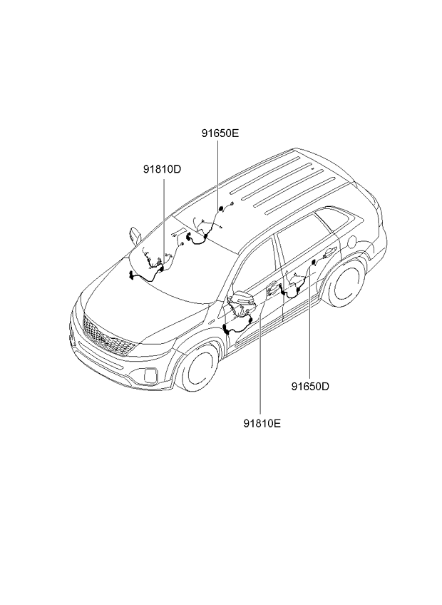 A/C SYSTEM - COOLER LINE, REAR