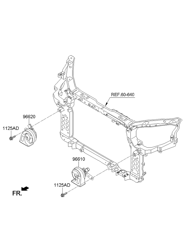 A/C SYSTEM - COOLER LINE, REAR