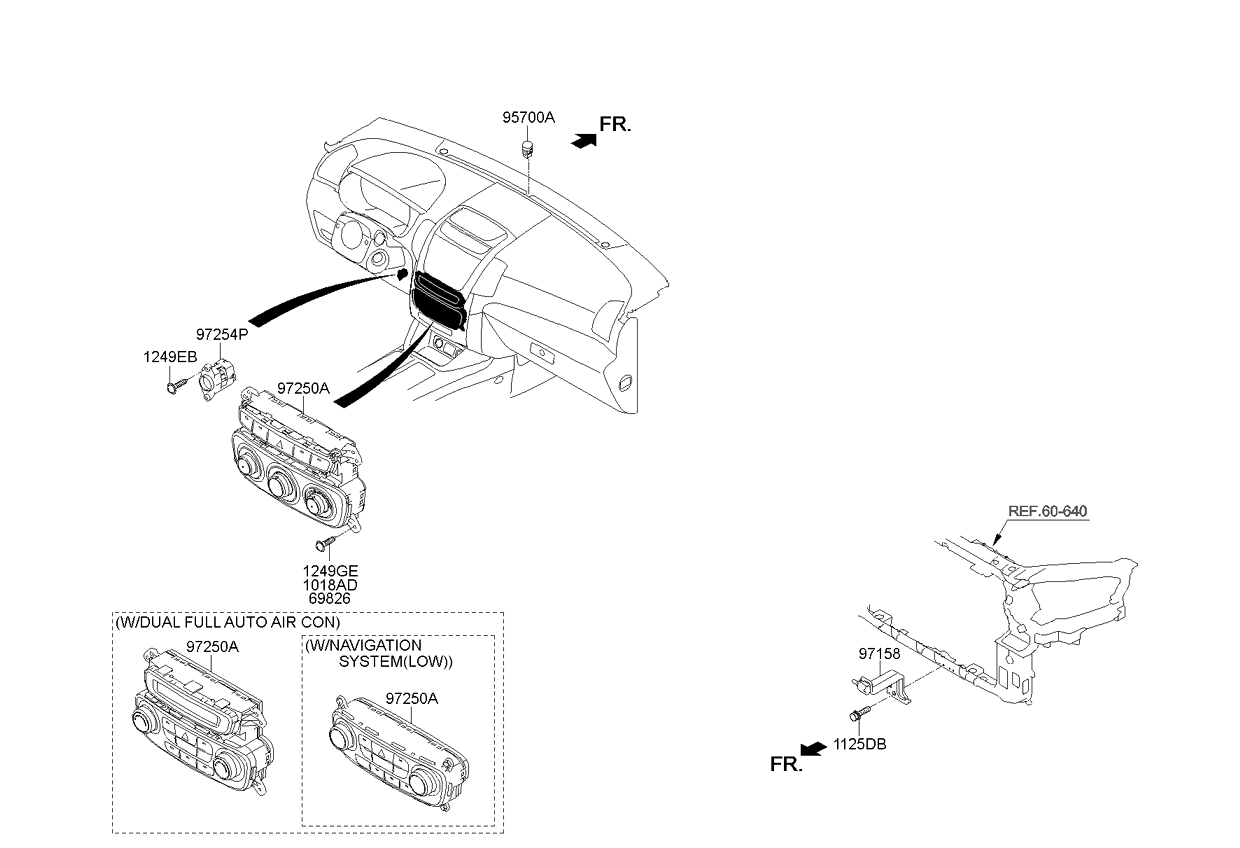 A/C SYSTEM - COOLER LINE, REAR