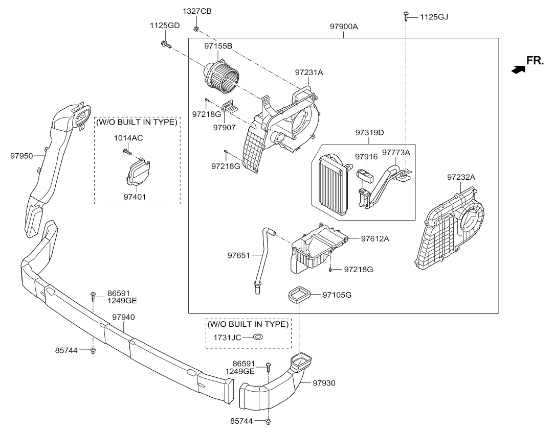 A/C SYSTEM - COOLER LINE, REAR