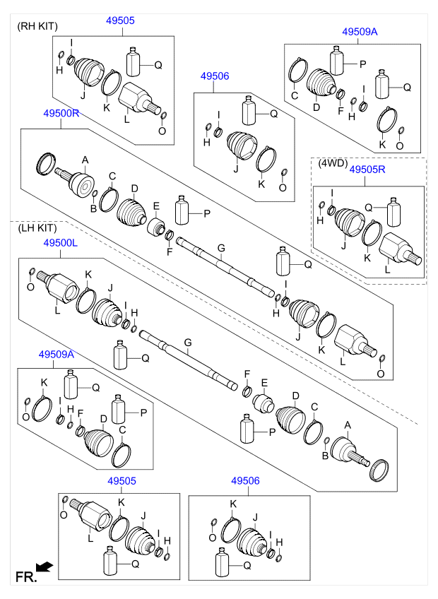 DRIVE SHAFT (FRONT)