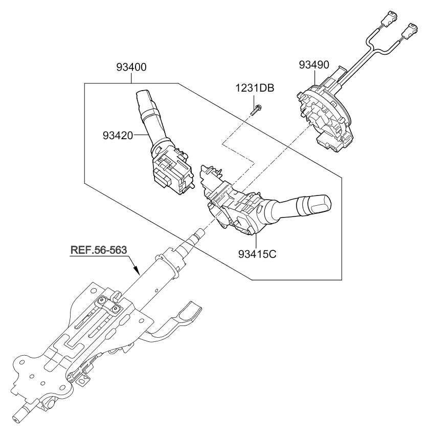 A/C SYSTEM - COOLER LINE, FRONT