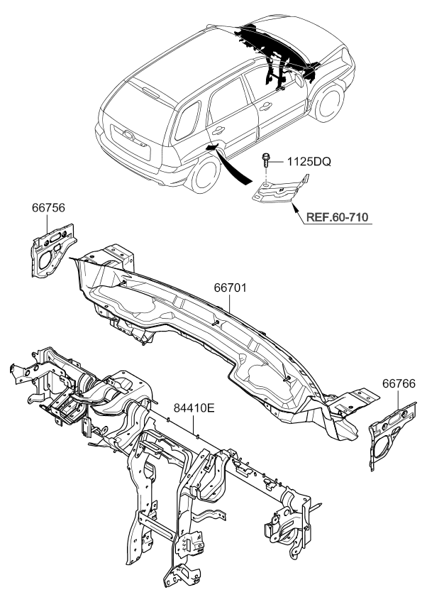 PANEL - REAR DOOR