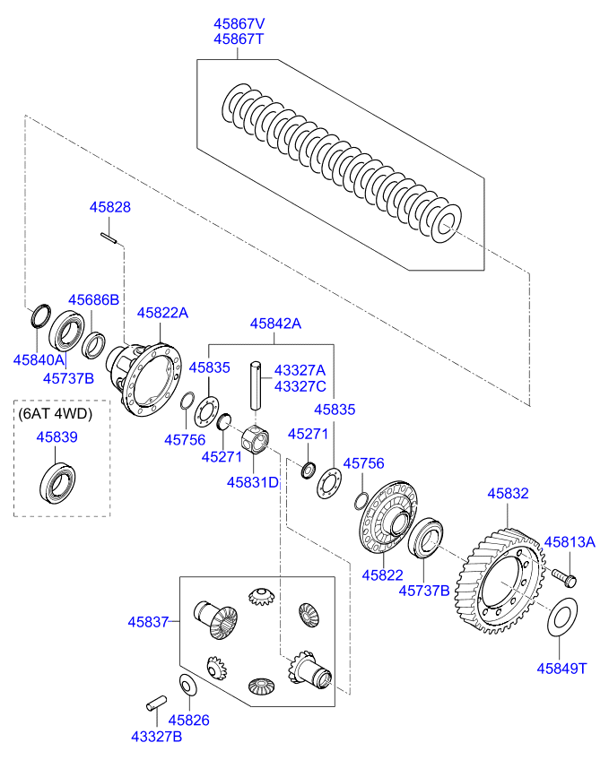 DRIVE SHAFT ASSY - REAR