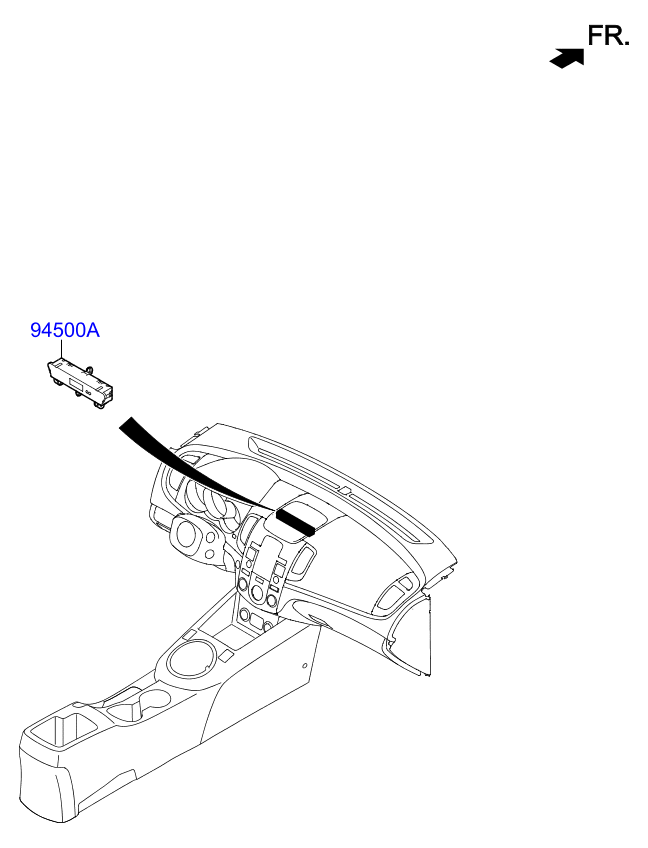 A/C SYSTEM - COOLER LINE, FRONT