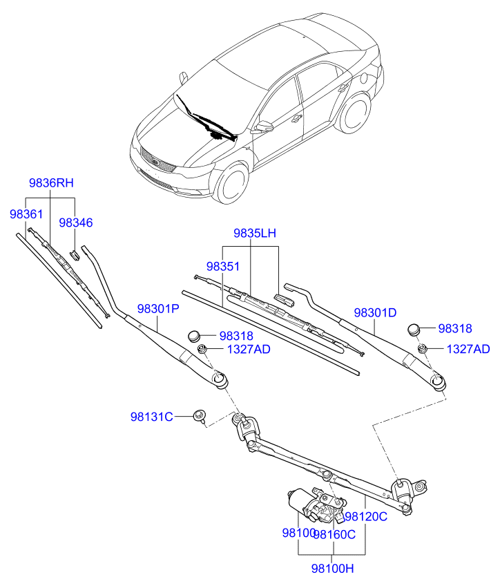 A/C SYSTEM - COOLER LINE, FRONT