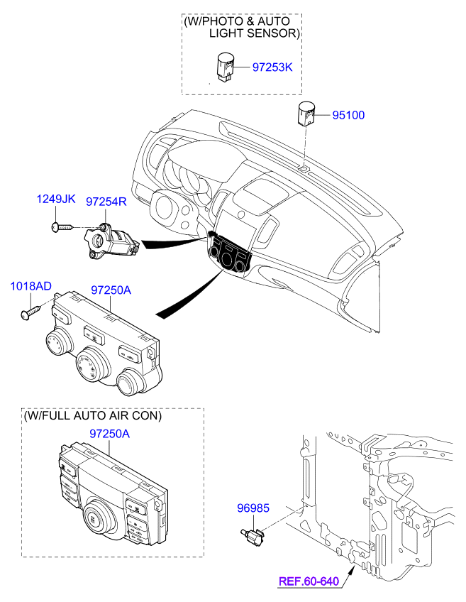 A/C SYSTEM - COOLER LINE, FRONT