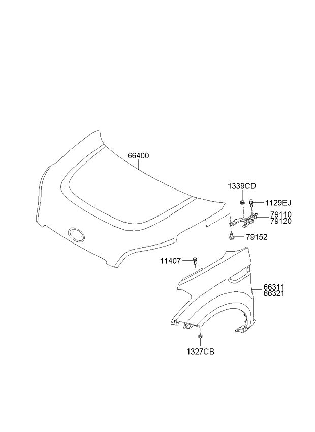 PANEL - REAR DOOR