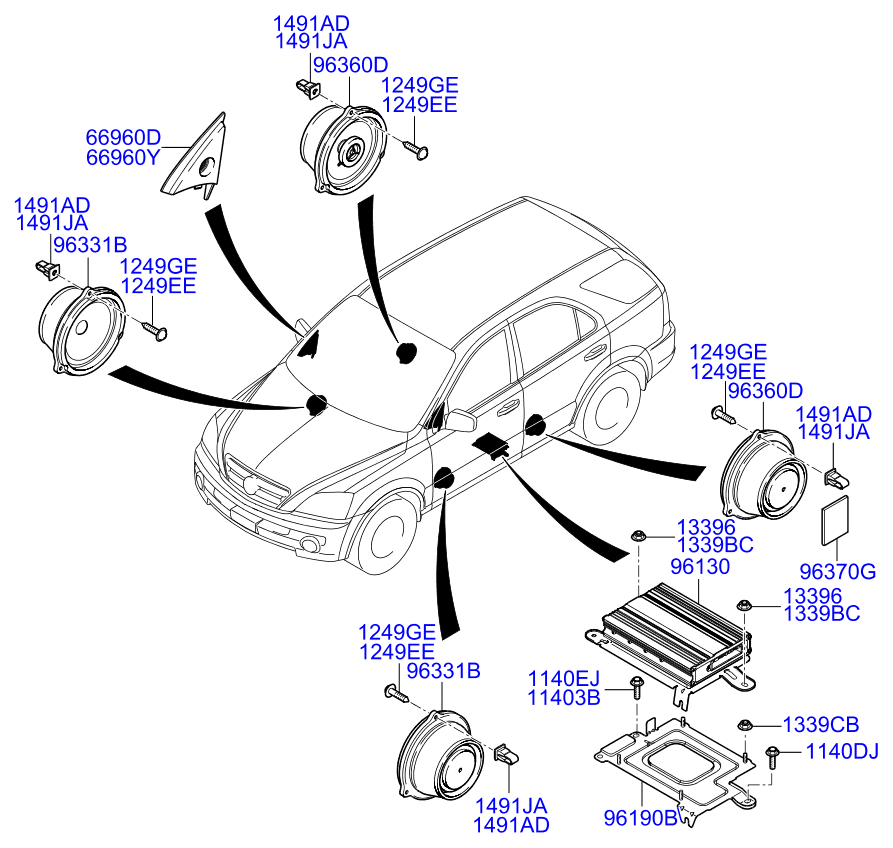 A/C SYSTEM - COOLER LINE, FRONT