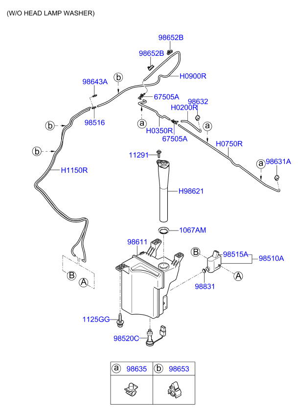 A/C SYSTEM - COOLER LINE, FRONT