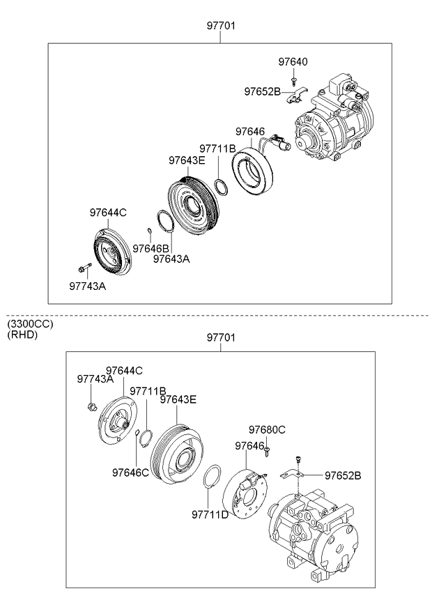 A/C SYSTEM - COOLER LINE, FRONT