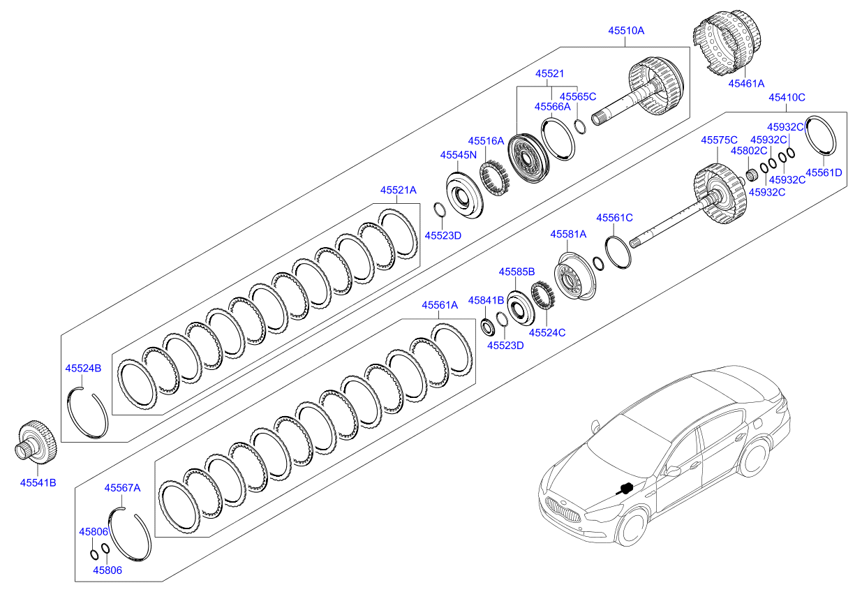 DRIVE SHAFT (REAR)