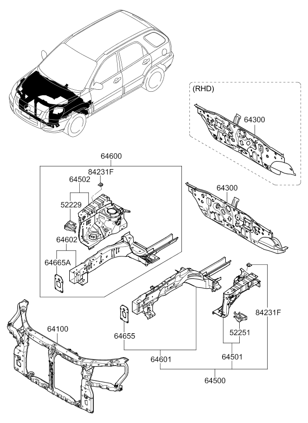 PANEL - REAR DOOR