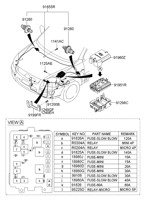 A/C SYSTEM - COOLER LINE, FRONT