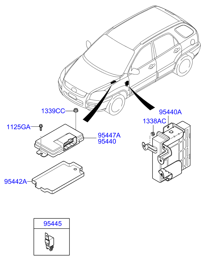 A/C SYSTEM - COOLER LINE, FRONT