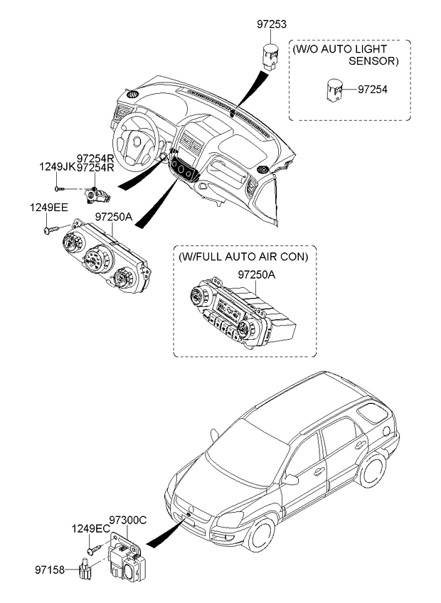 A/C SYSTEM - COOLER LINE, FRONT