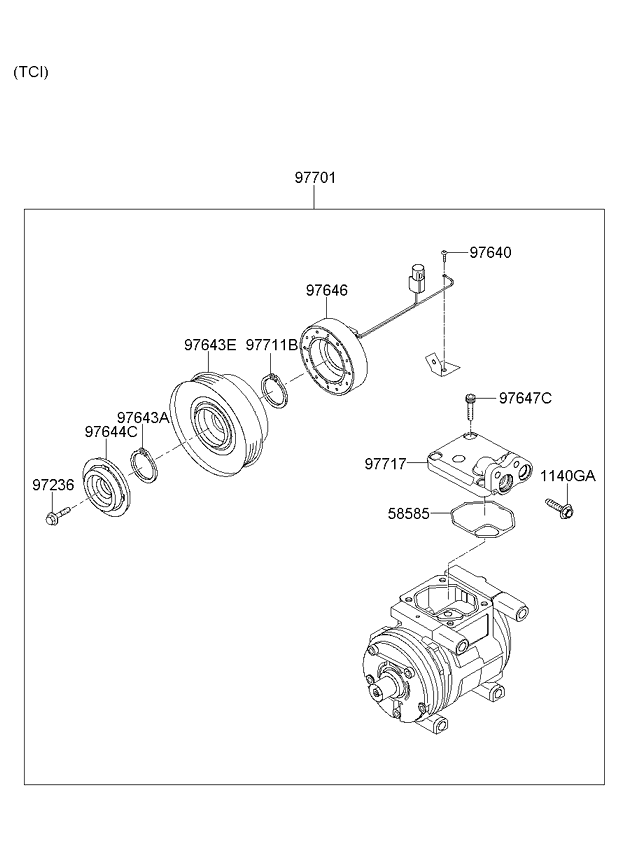 A/C SYSTEM - COOLER LINE, FRONT