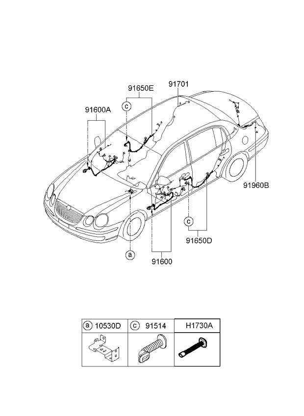 A/C SYSTEM - COOLER LINE, FRONT