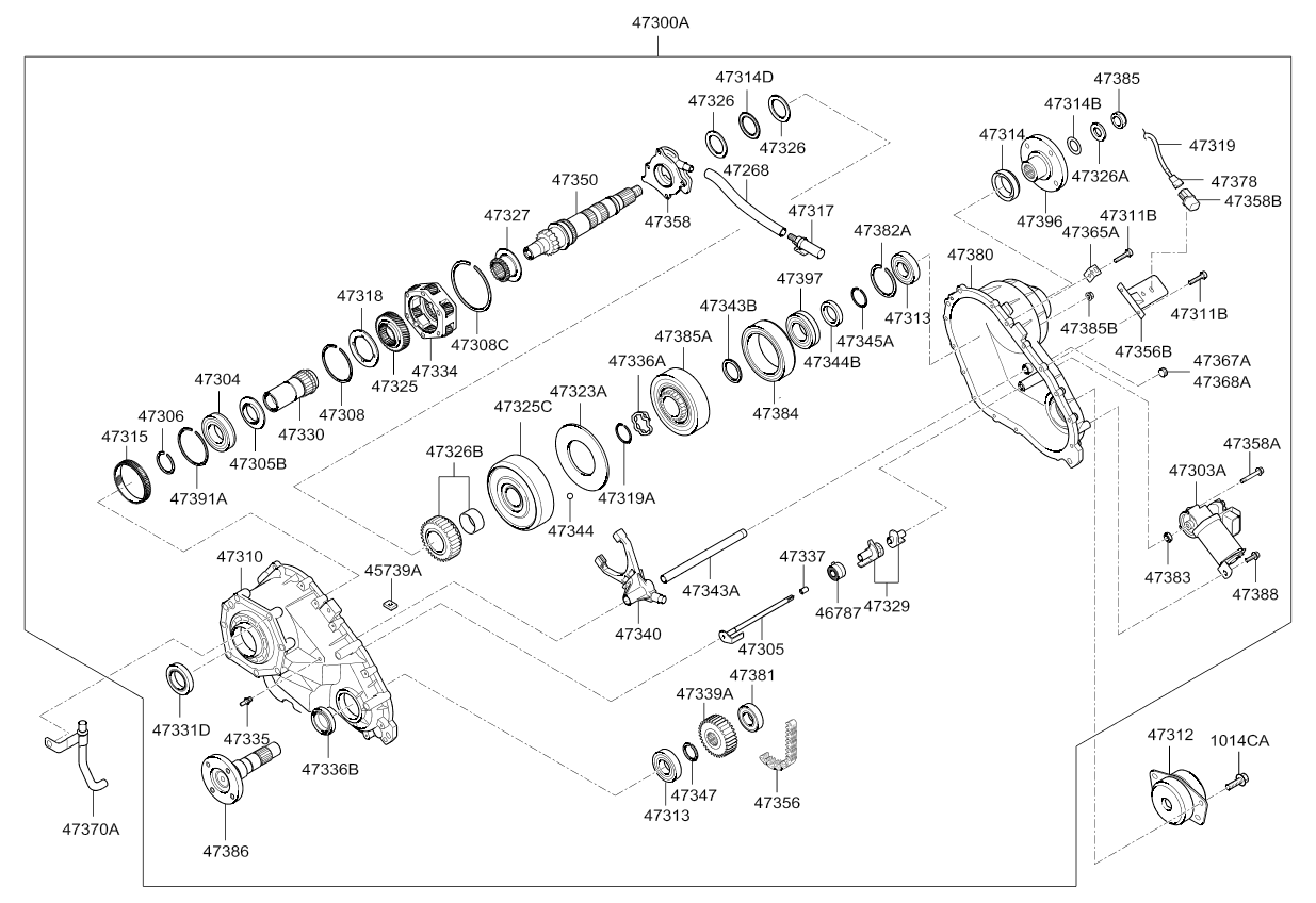 DRIVE SHAFT ASSY - REAR