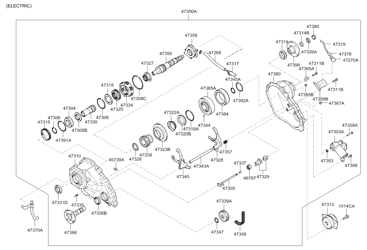 DRIVE SHAFT ASSY - REAR